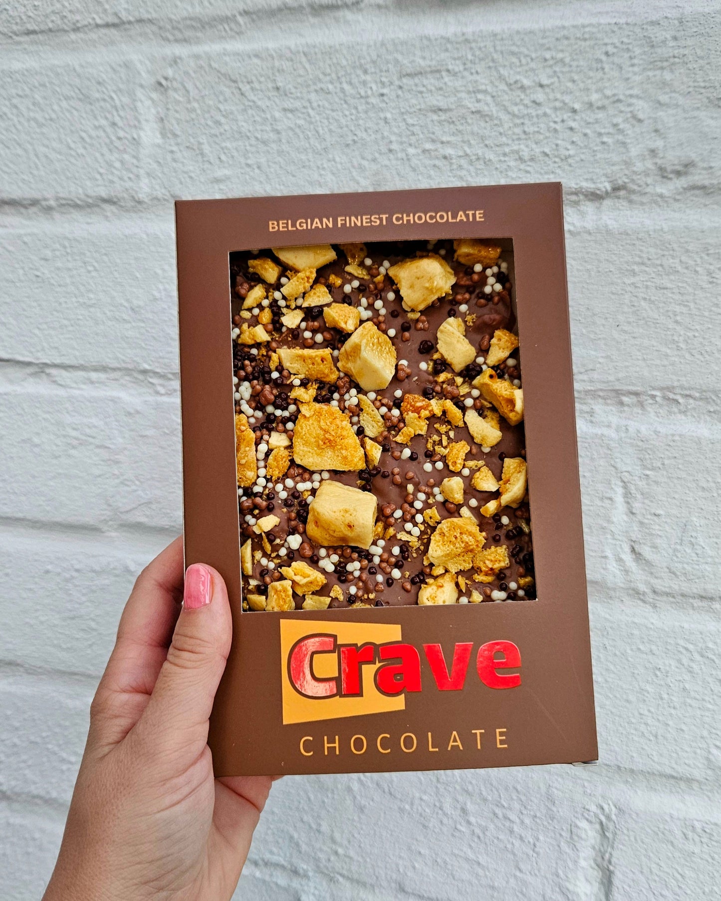 Golden Buzz Honeycomb Toffee Milk Chocolate Slab 300g