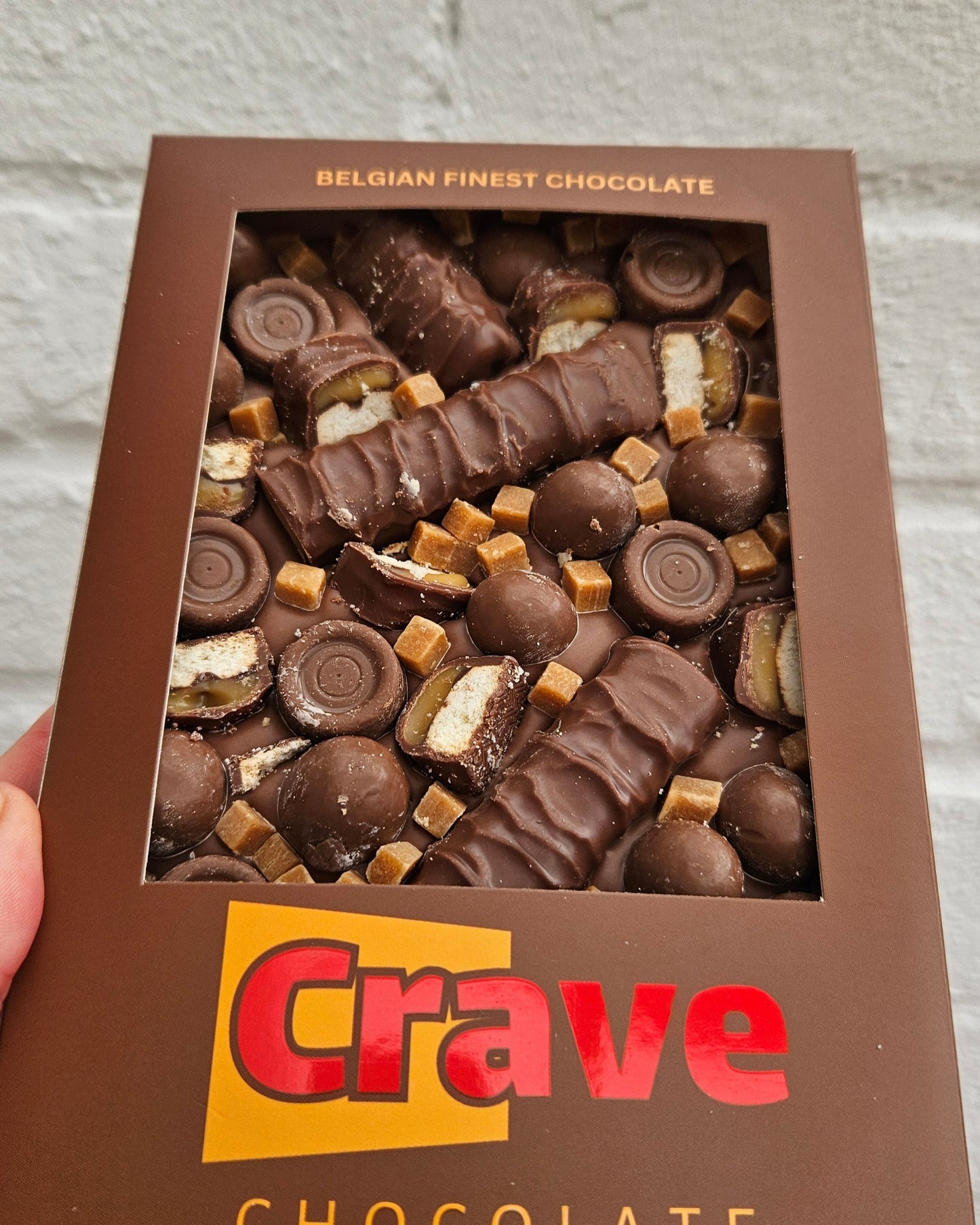 Caramel Crunch Milk Slab 300g